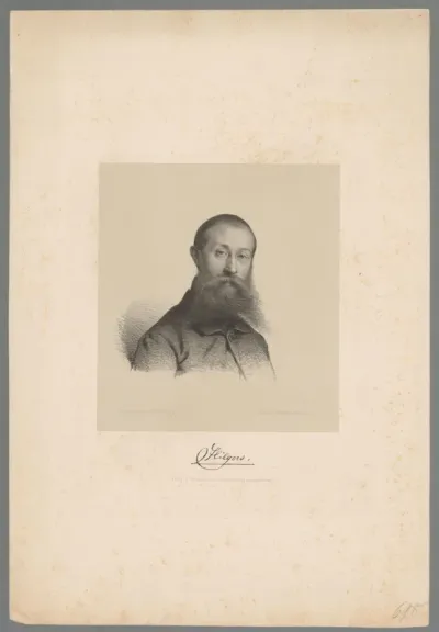 Portret van Carl Hilgers