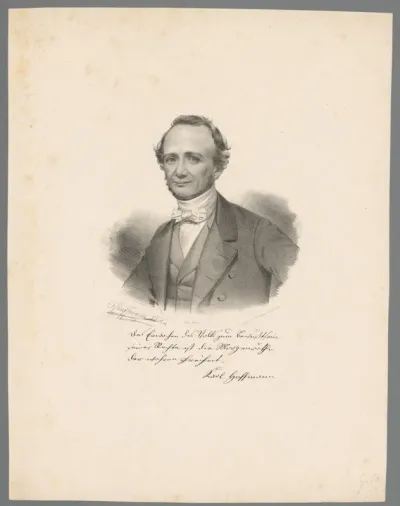 Portret van Carl Hoffmann