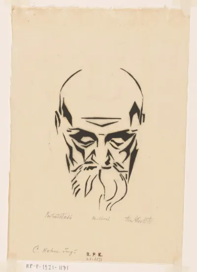 Portret van Carl Hohn