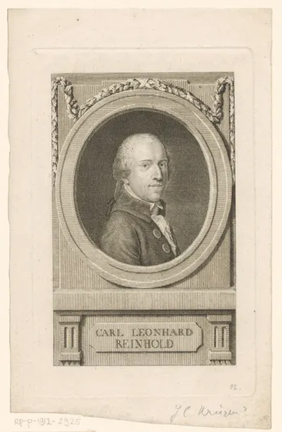 Portret van Carl Leonhard Reinhold