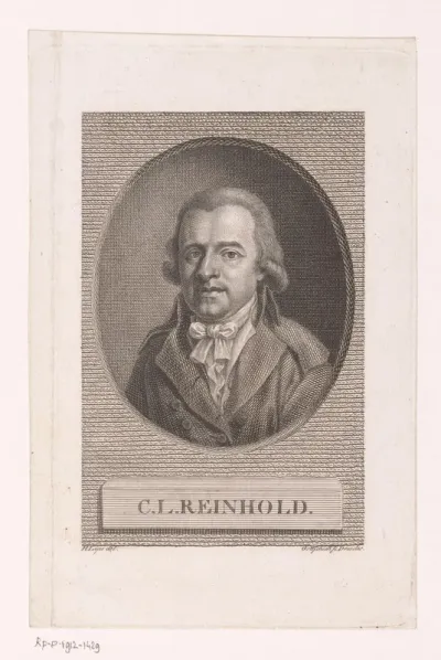 Portret van Carl Leonhard Reinhold