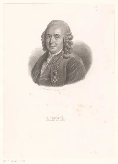 Portret van Carl Linnaeus