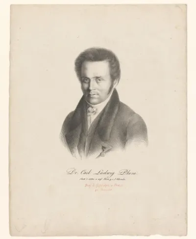 Portret van Carl Ludwig Blume