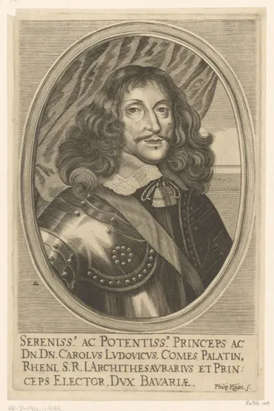 Portret van Carl Ludwig van de Palts