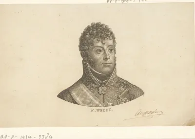 Portret van Carl Philipp von Wrede