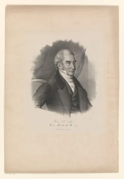 Portret van Carl Rahlenbeck
