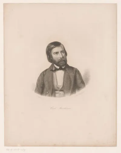 Portret van Carl Steinhäuser