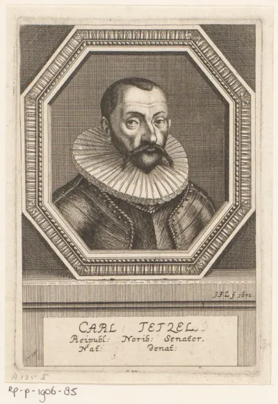 Portret van Carl Tetzel