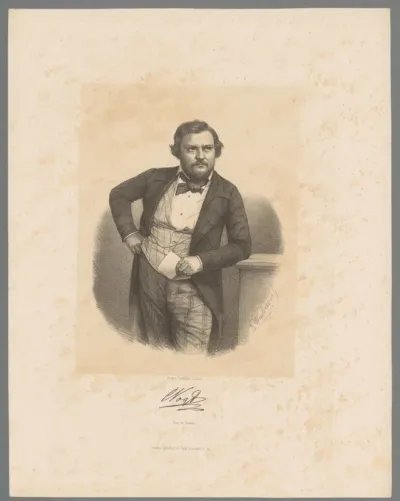 Portret van Carl Vogt