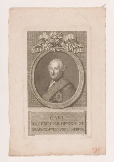 Portret van Carl von Braunschweig-Lüneburg