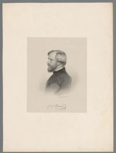Portret van Carl Werner