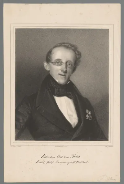 Portret van Carl Wilhelm von Bülow