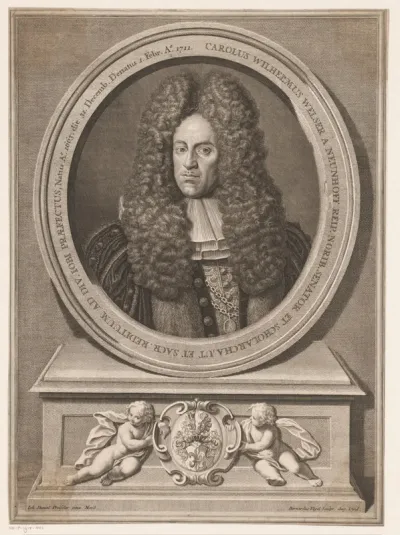 Portret van Carl Wilhelm Welser von Neunhof