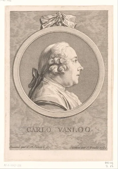 Portret van Carle van Loo