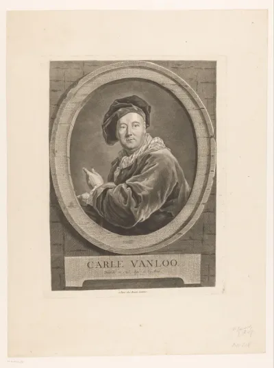 Portret van Carle van Loo