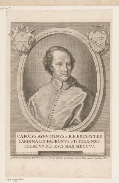 Portret van Carlo Agostino Fabroni