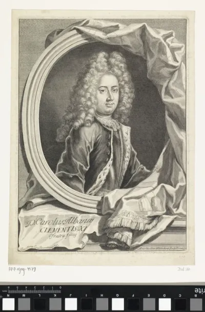 Portret van Carlo Albani