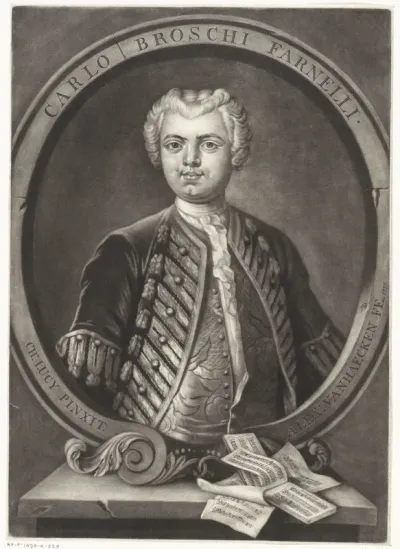 Portret van Carlo Broschi