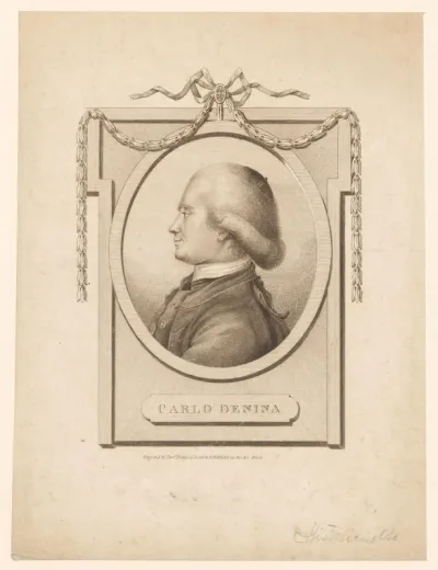 Portret van Carlo Denina