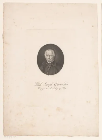 Portret van Carlo Giuseppe Gismondi