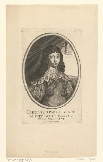 Portret van Carlo II Gonzaga