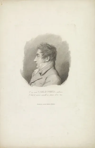 Portret van Carlo Porta