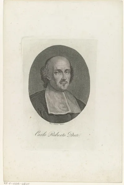 Portret van Carlo Roberto Dati
