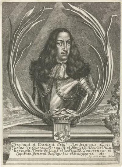 Portret van Carlos de Gurrea, hertog van Villahermosa