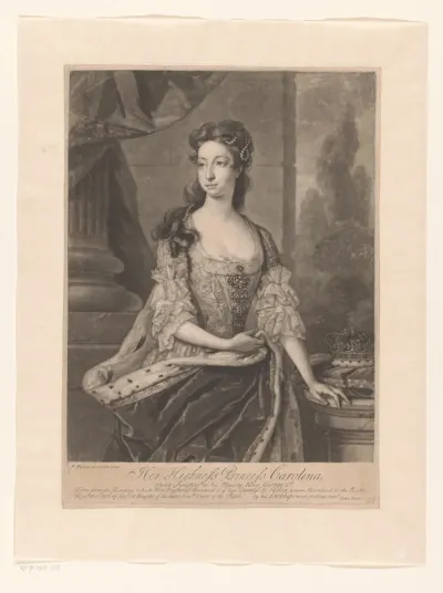 Portret van Carolina van Hannover