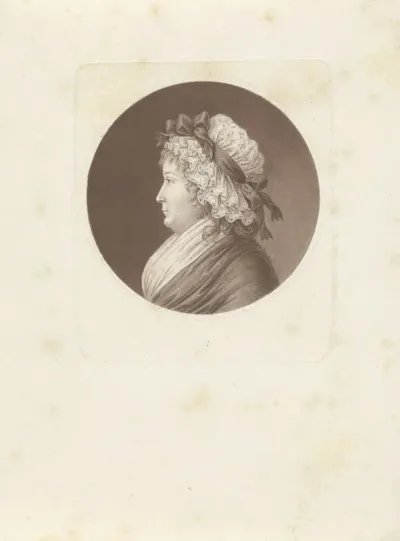Portret van Carolina Wilhelmina Van Hogendorp-van Haren