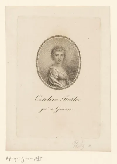 Portret van Caroline Pichler