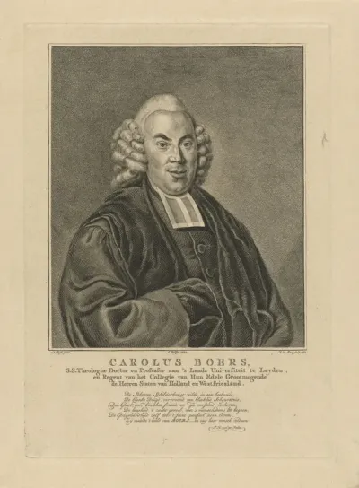 Portret van Carolus Boers
