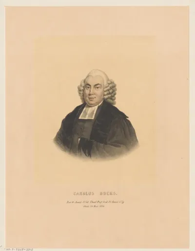 Portret van Carolus Boers
