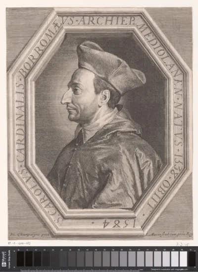 Portret van Carolus Borromaeus