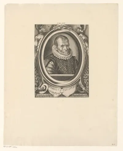 Portret van Carolus Clusius