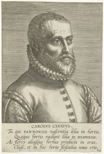 Portret van Carolus Clusius