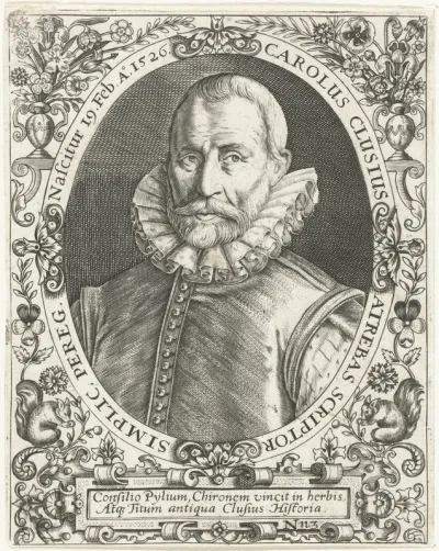 Portret van Carolus Clusius