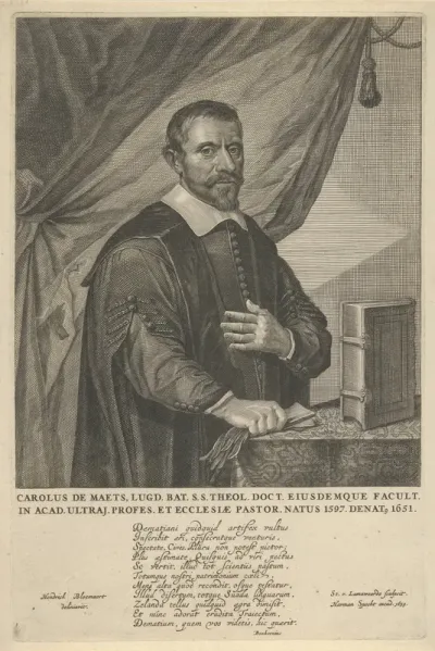 Portret van Carolus de Maets