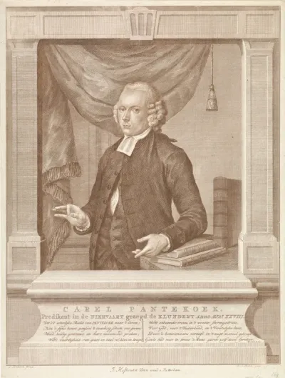 Portret van Carolus Pantekoek