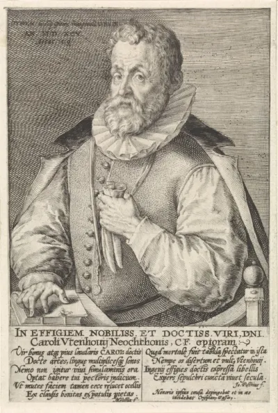Portret van Carolus van Utenhoven
