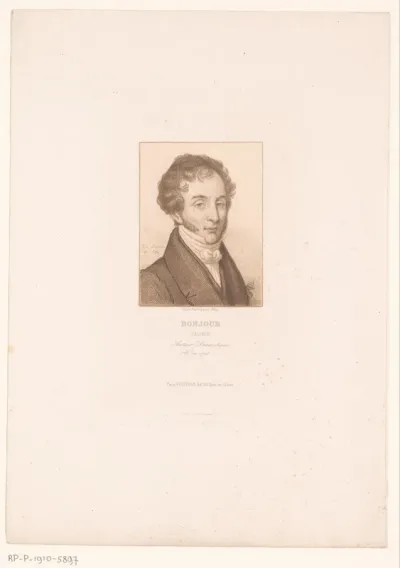 Portret van Casimir Bonjour