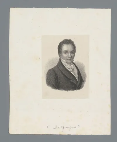 Portret van Casimir Delavigne