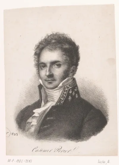 Portret van Casimir-Pierre Perier