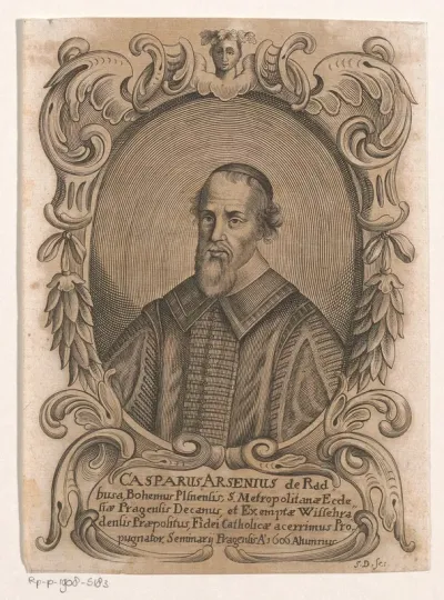 Portret van Caspar Arsenius