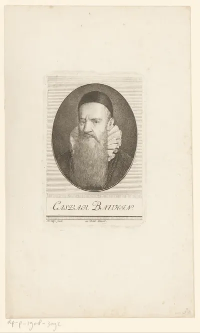 Portret van Caspar Bauhin