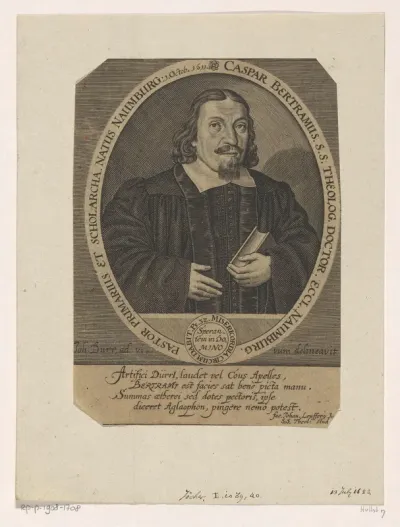 Portret van Caspar Bertram