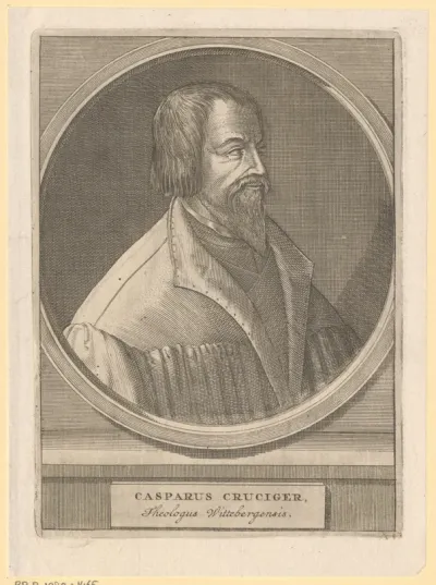 Portret van Caspar Cruciger