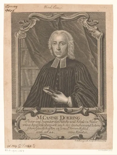 Portret van Caspar Doering