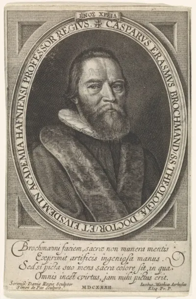 Portret van Caspar Erasmus Brochman