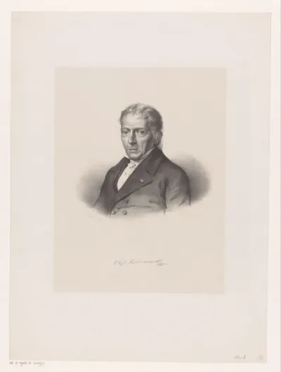 Portret van Caspar Georg Carl Reinwardt